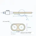 HFBR-4513 POF Cable Assembly